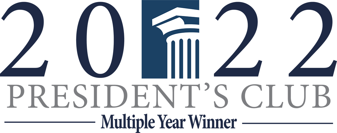 2022 President's Club Award - Multiple Year Winner